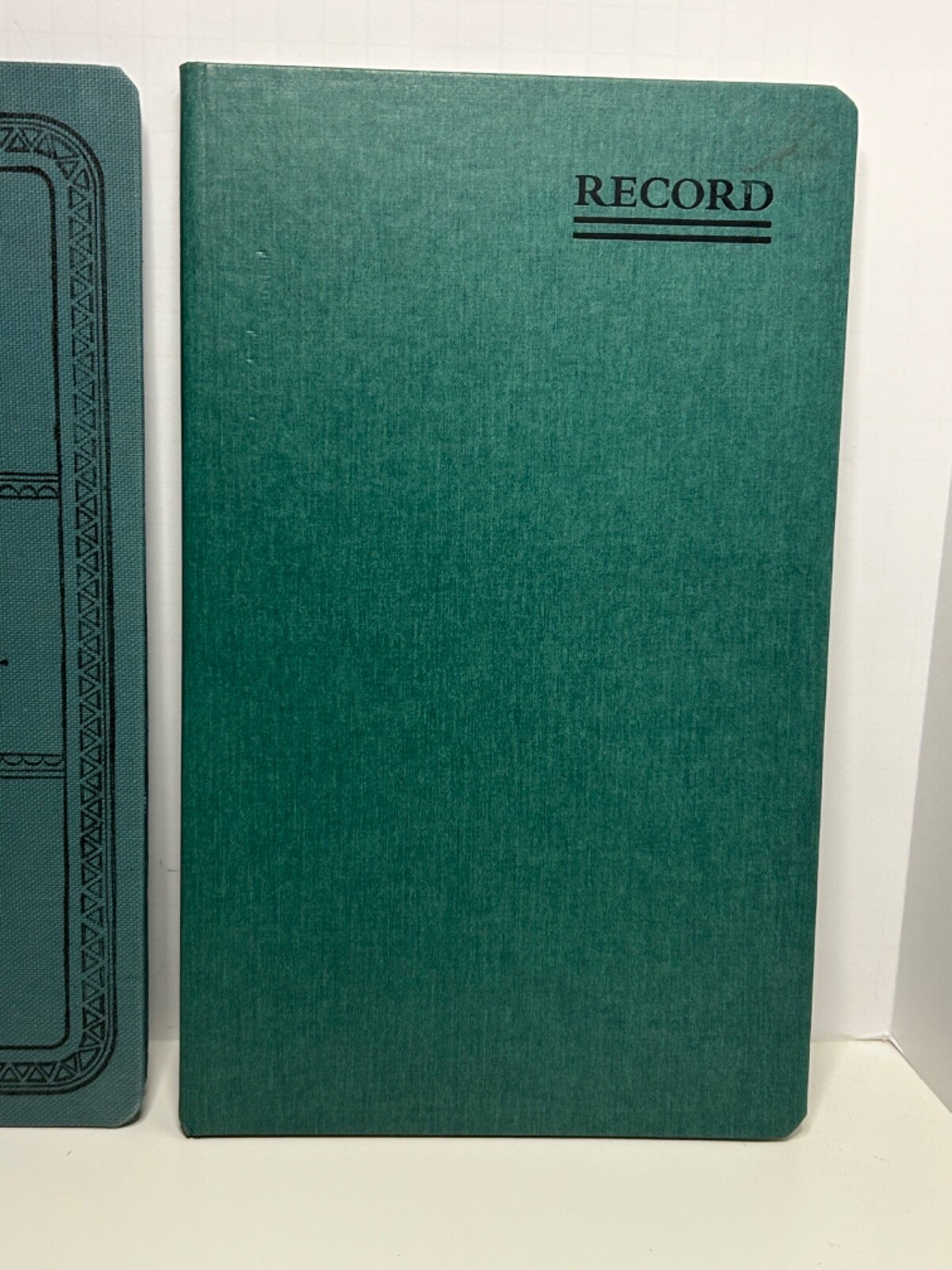 Vintage BOORUM & PEASE & NATIONAL Columnar & Ruled Line LEDGER BOOKS – Qty 2 NOS