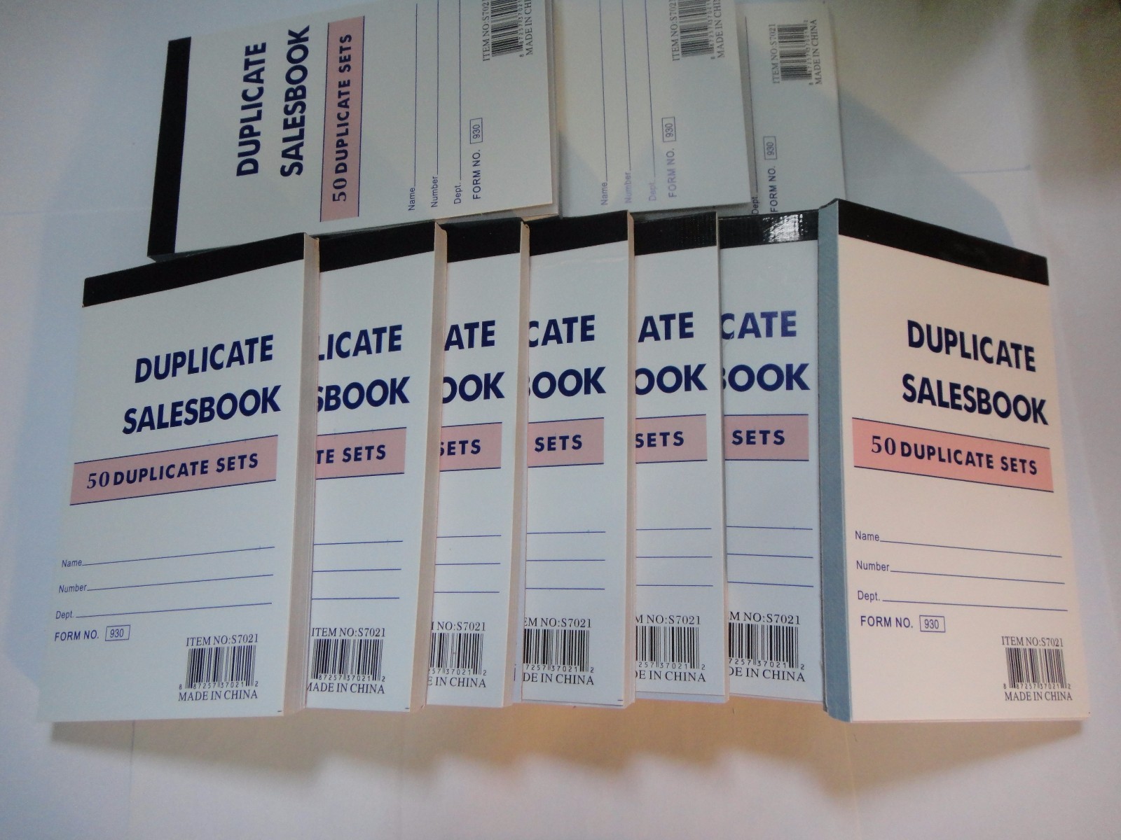 100X-Sales Book Order Receipt Invoice Carbon less 50 sets 3.5″x5.5″ US Seller