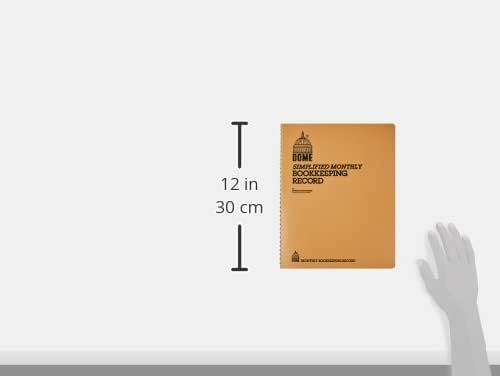 612 Registro De Contabilidad, Cubierta De Vinilo Color Canela, 128 Paginas, …