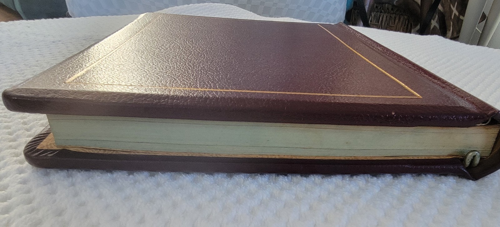 Antique Wilson-Jones Office Ledger Binder 1940s Hickman Office Equipment