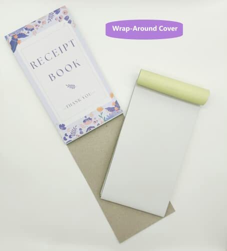 Thank You Receipt Book for Small Businesses 4×7 inches 2-Part Carbonless 1