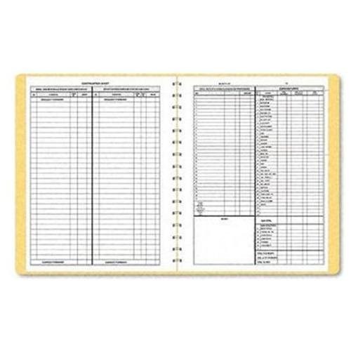 Dome Publishing DOM612 Monthly Bookkeeping Record 128 Sheets