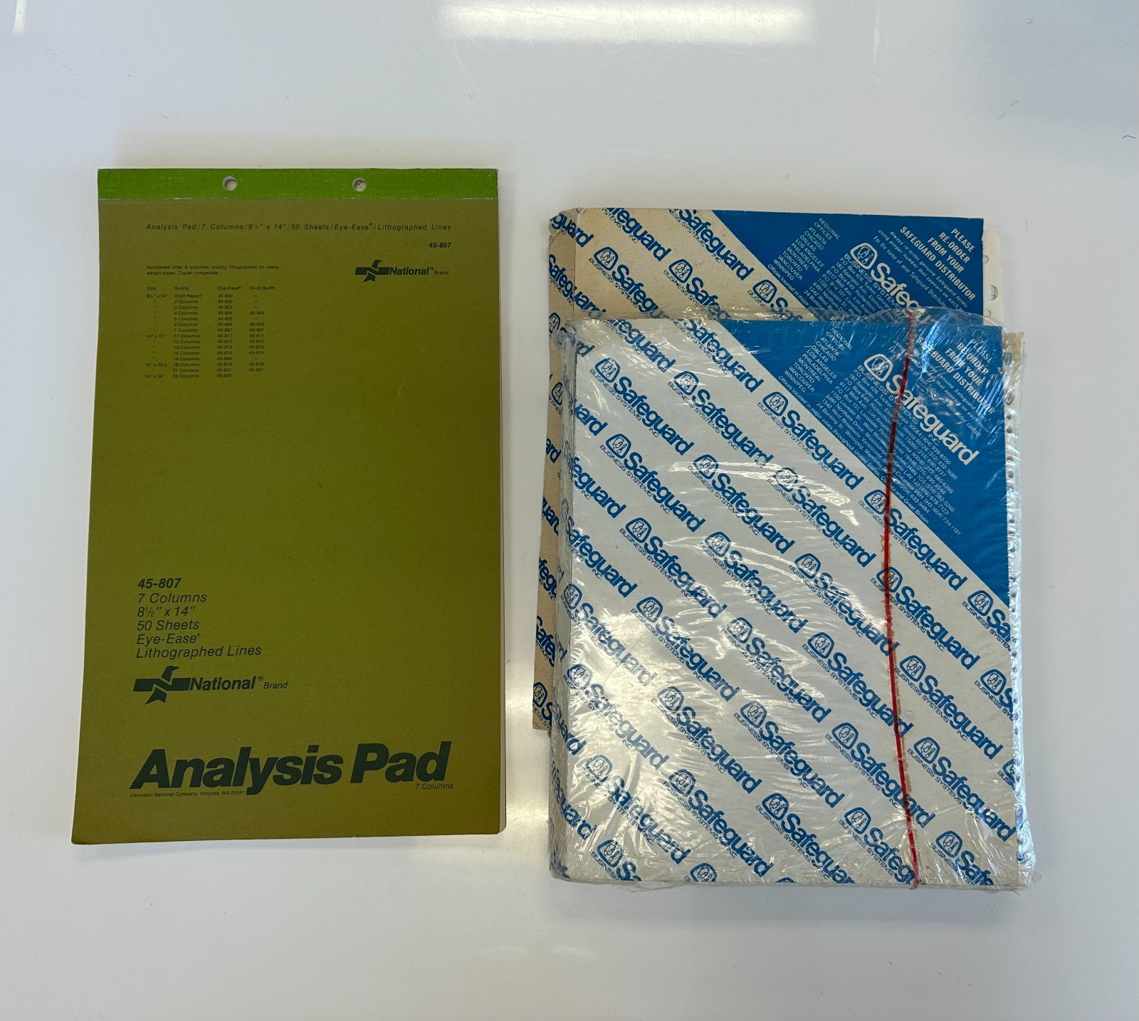 Accounting/Bookkeeping Books National / Safeguard Some Opened/Used