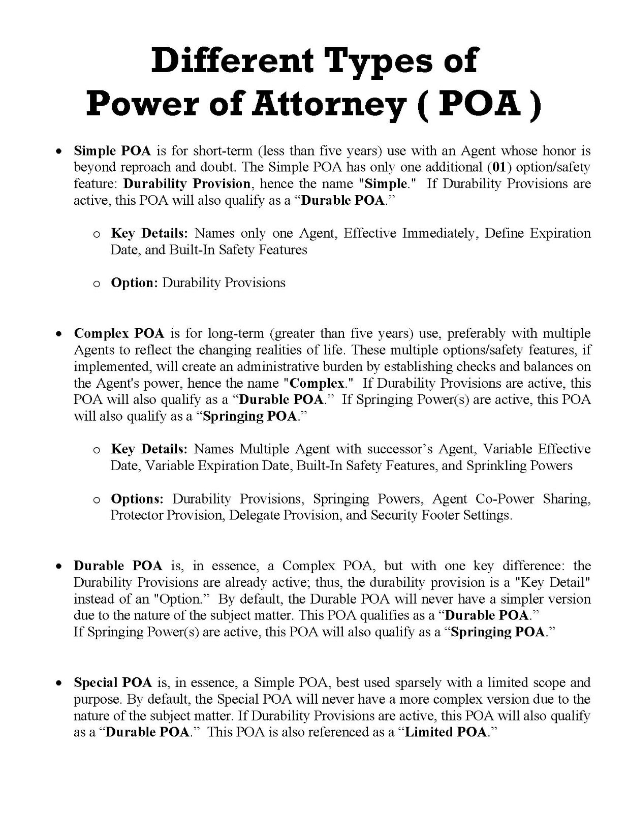 Durable Protecting Power of Attorney – Form & Instructions ( Legal Kit )