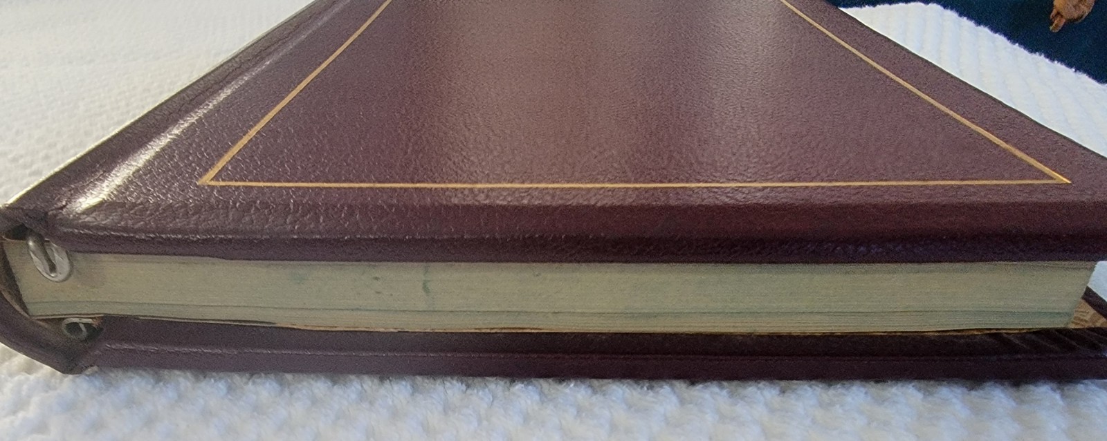 Antique Wilson-Jones Office Ledger Binder 1940s Hickman Office Equipment