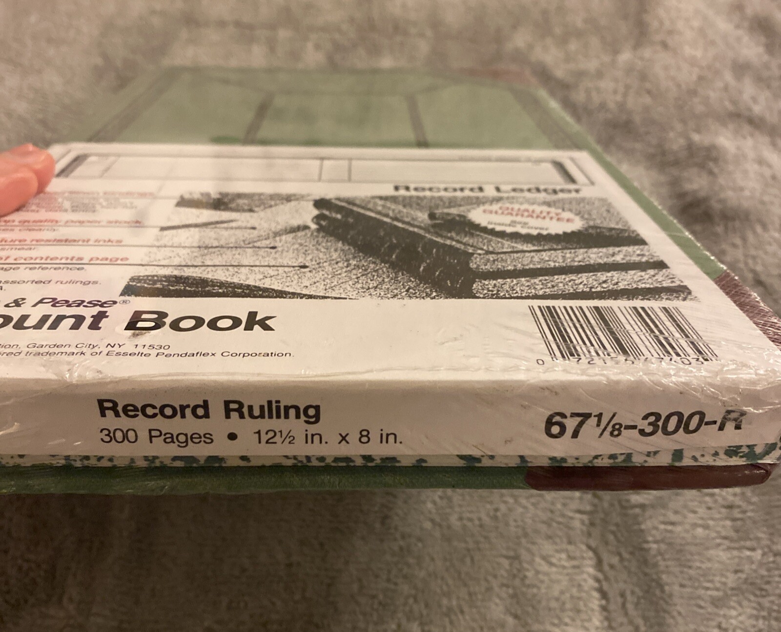 Boorum & Pease 6718300R Standard Blank Account Ledger Book NEW/SEALED
