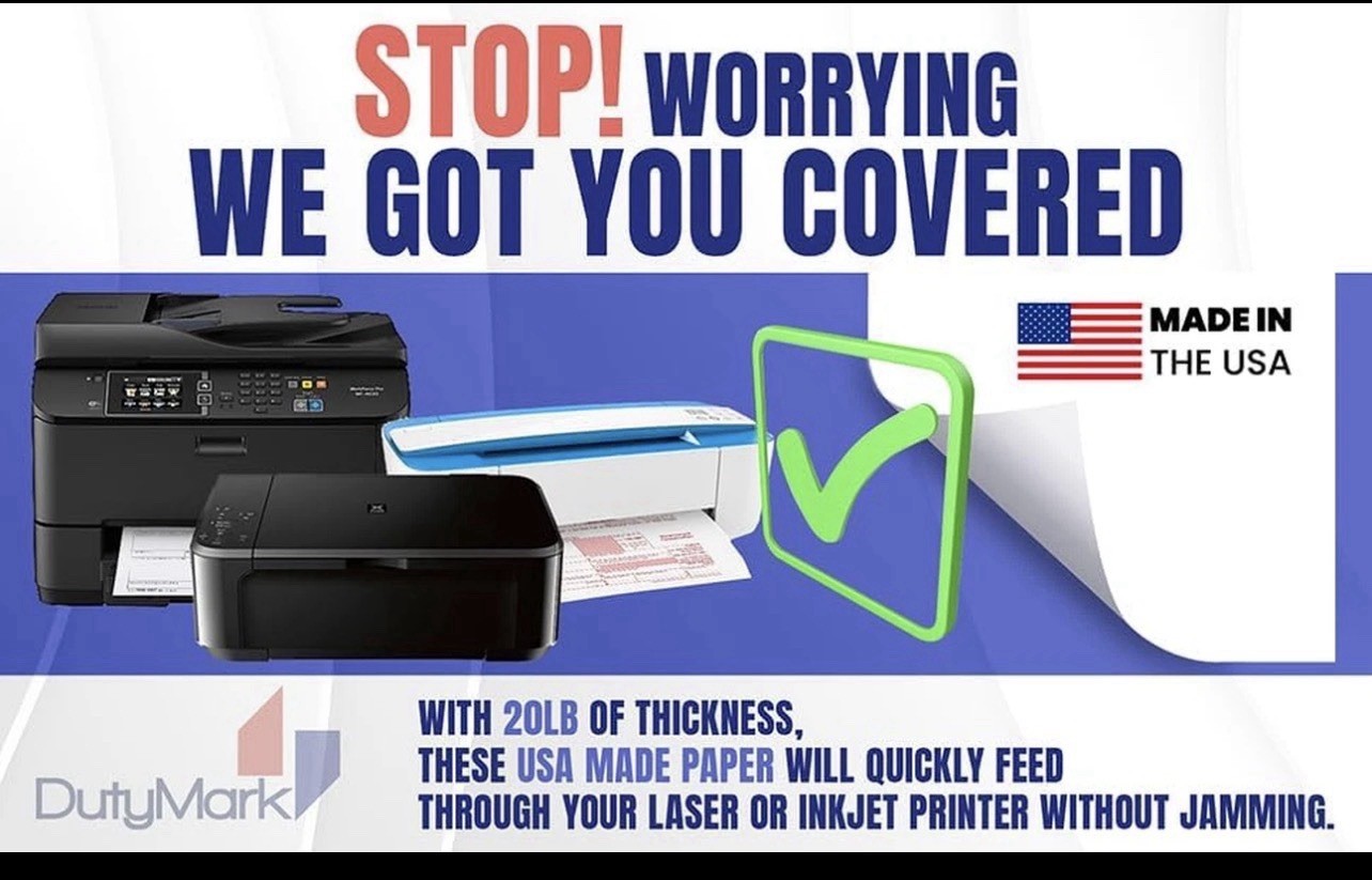 50 1099 NEC Tax Forms 2025 with Envelopes, 4 Part Legal Laser Tax Forms Kit, 50