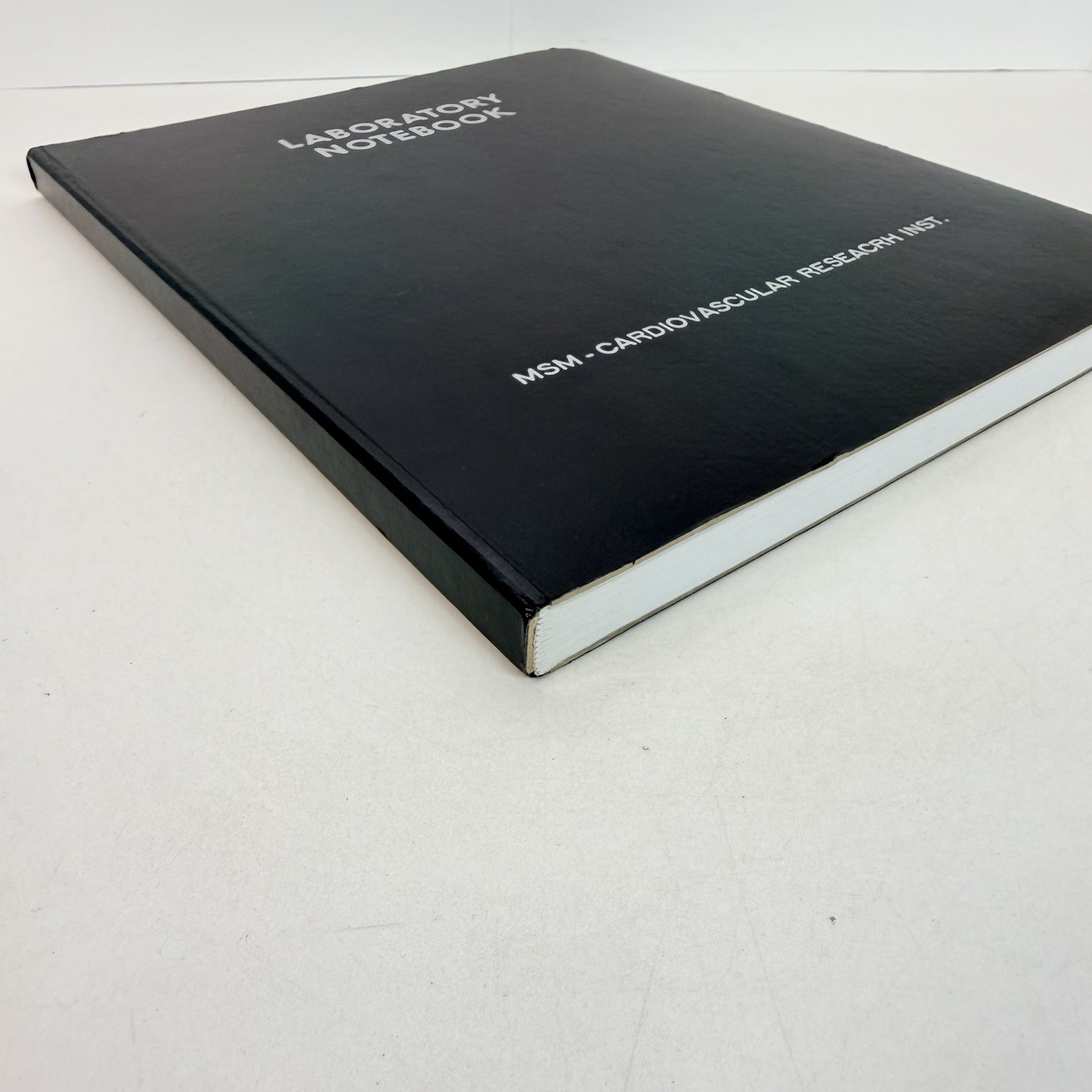 Laboratory Notebook Scientific Grid Pages Stiff Cover Lab Record ~150 Pages 1F