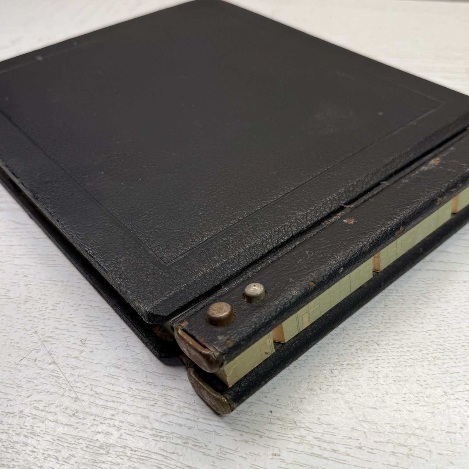 Standard Boorum & Pease No. 6215 1/2 B Two Post Hinge Ledger Paper Made In USA