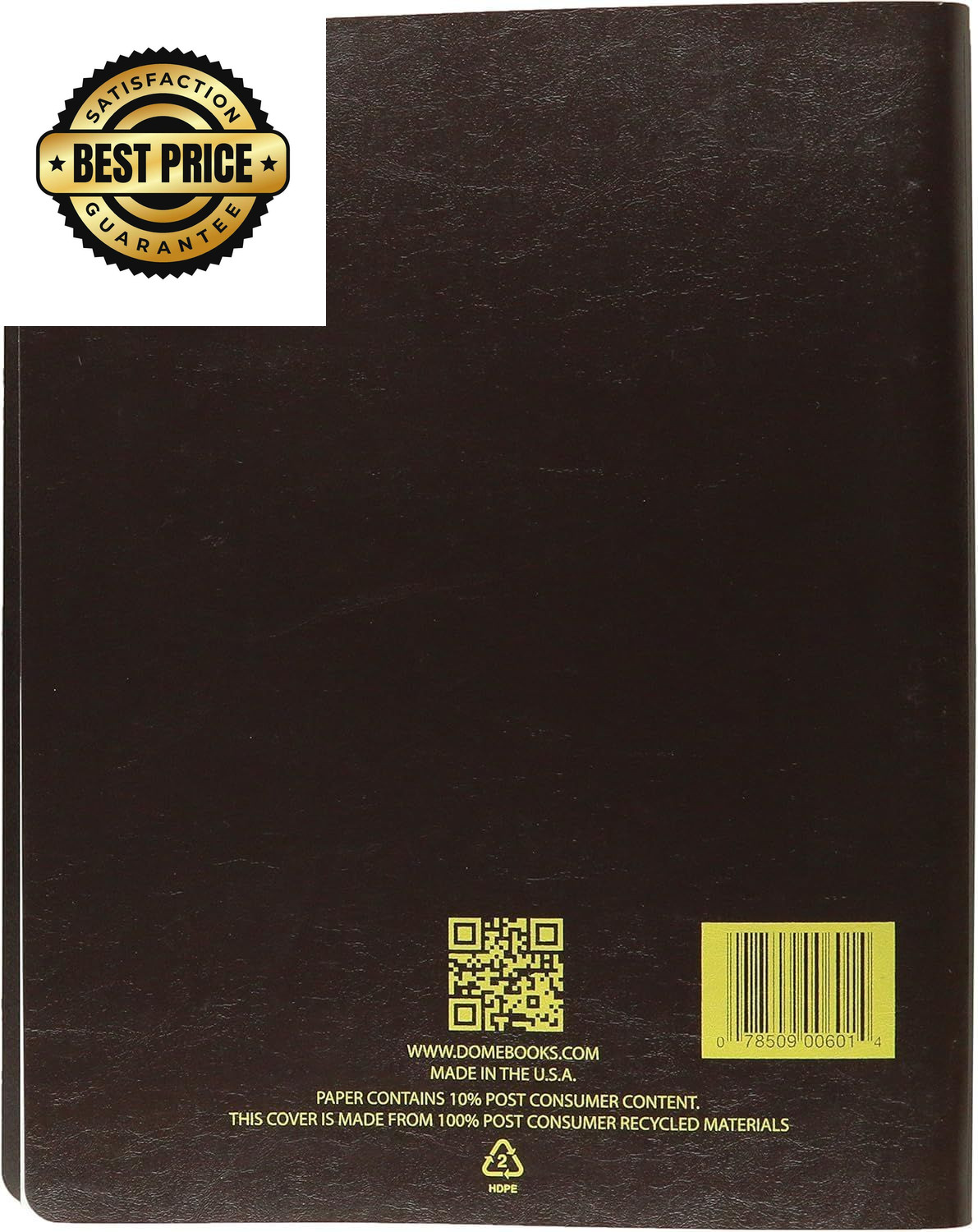 DomeSkin Dome DOM600 Bookkeeping Record Book Weekly 128 9 X11 Inches, Brown