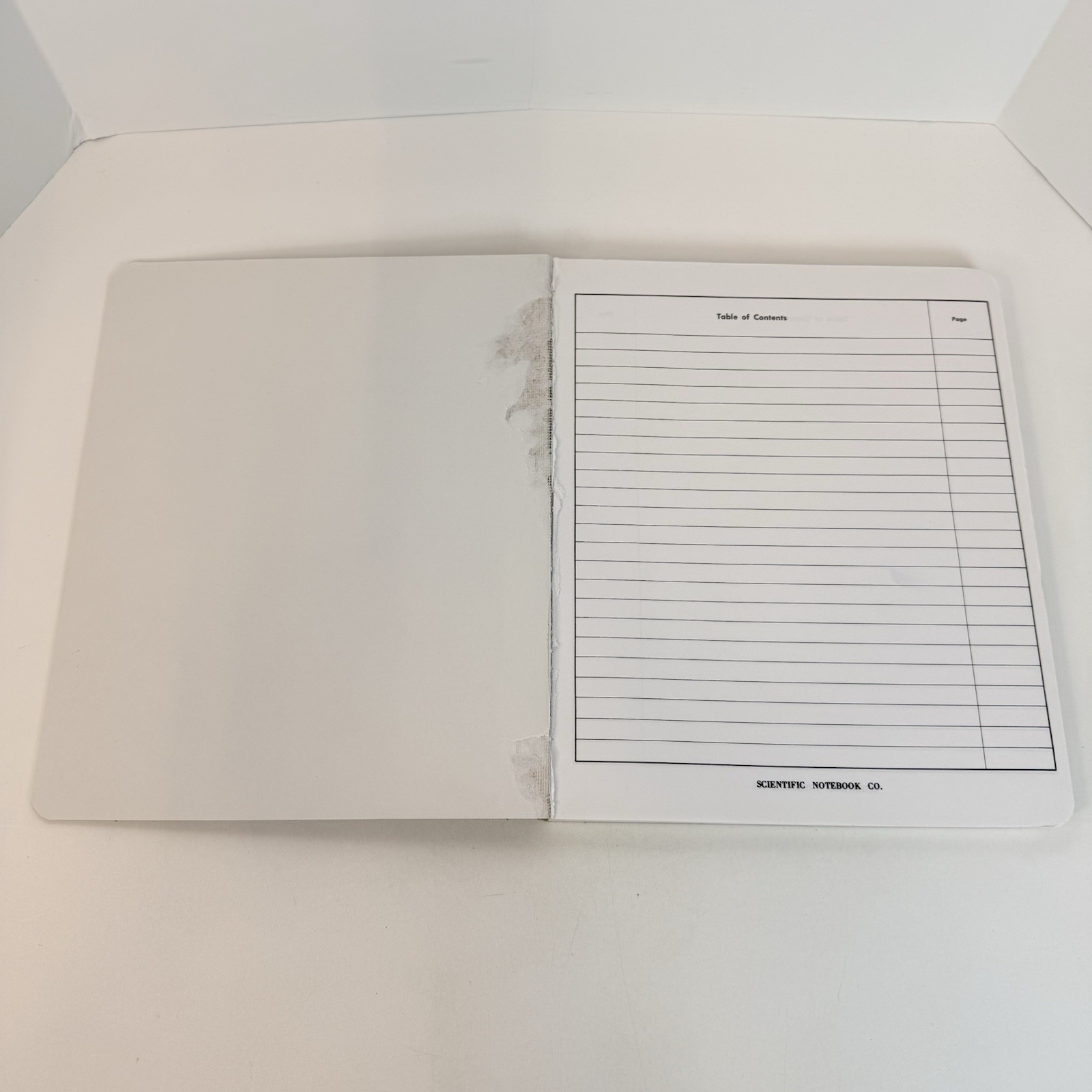 Laboratory Notebook Scientific Grid Pages Stiff Cover Lab Record ~150 Pages 1F