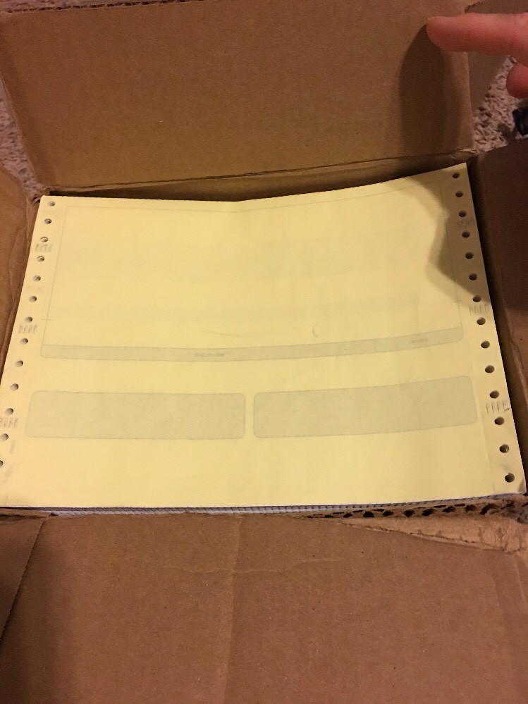 Printable Invoice Papers Whole Box Full New (BC)
