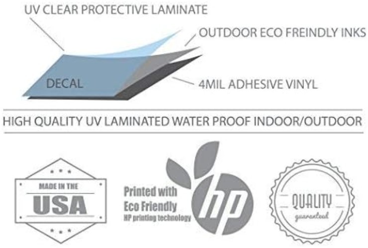 DOT Inspection Stickers 10 Pack