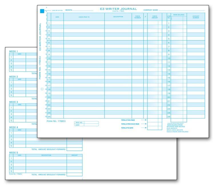 176EZJ EZ Writer Journal 11 x 8 1/2″ QTY 25