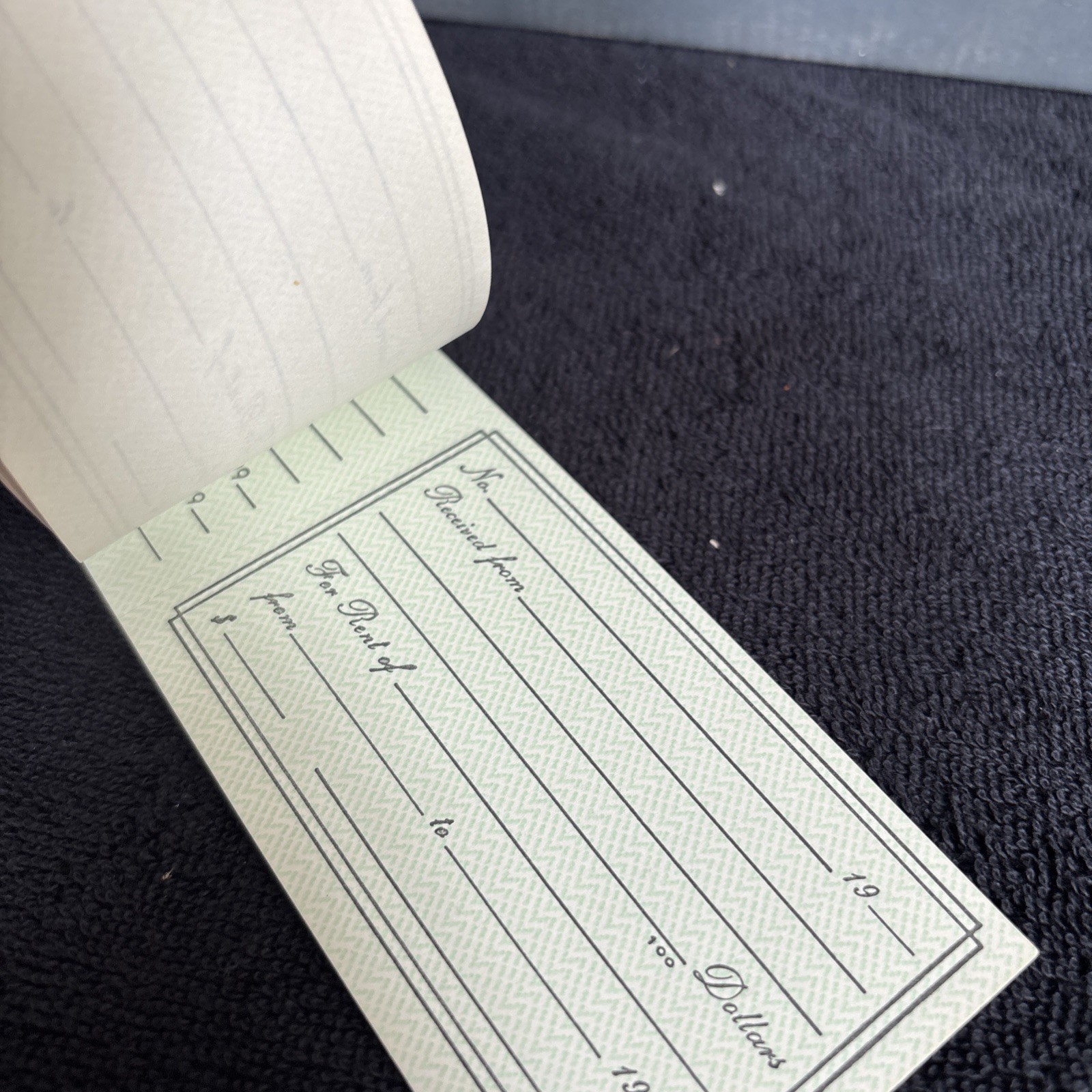 Vintage 1960’s Rent Receipt Book Ephemera