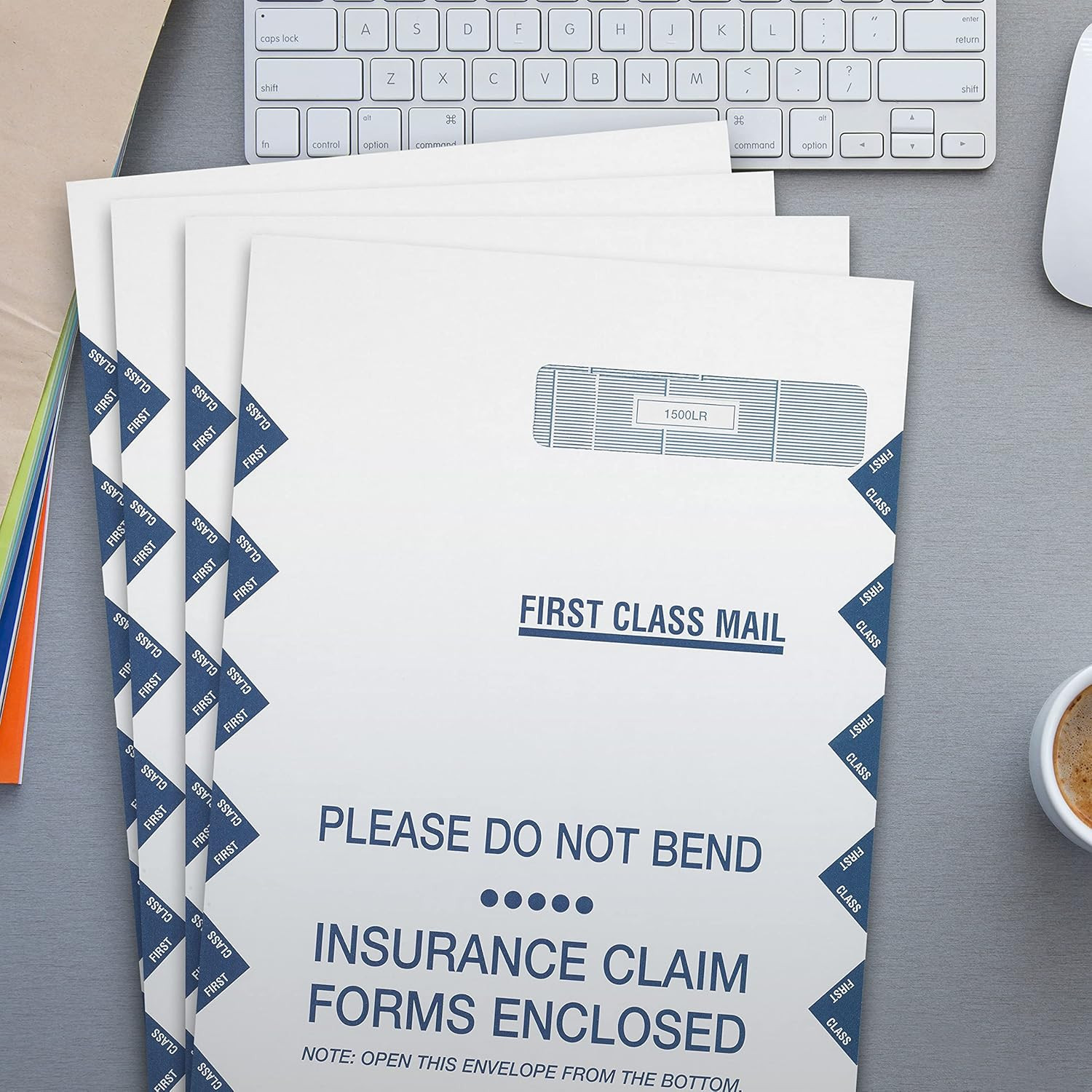Complyright CMS-1500 Jumbo Right Window “Do Not Bend” Healthcare Billing Envelop