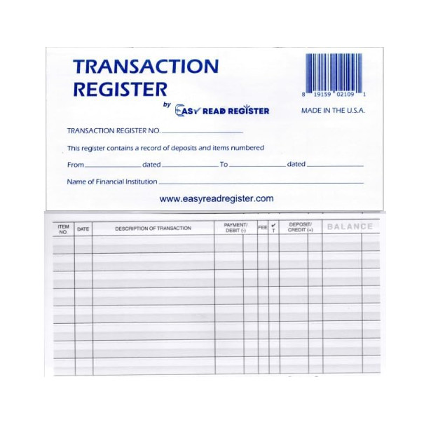 12 Checkbook Transaction Registers 2025-2026-2027 Calendars Check Book Bank …