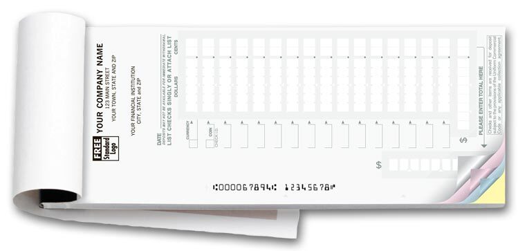 5Forms 100056-2 Booked Easy Scan Deposit Tickets – 2 Parts Qty 150 Tickets