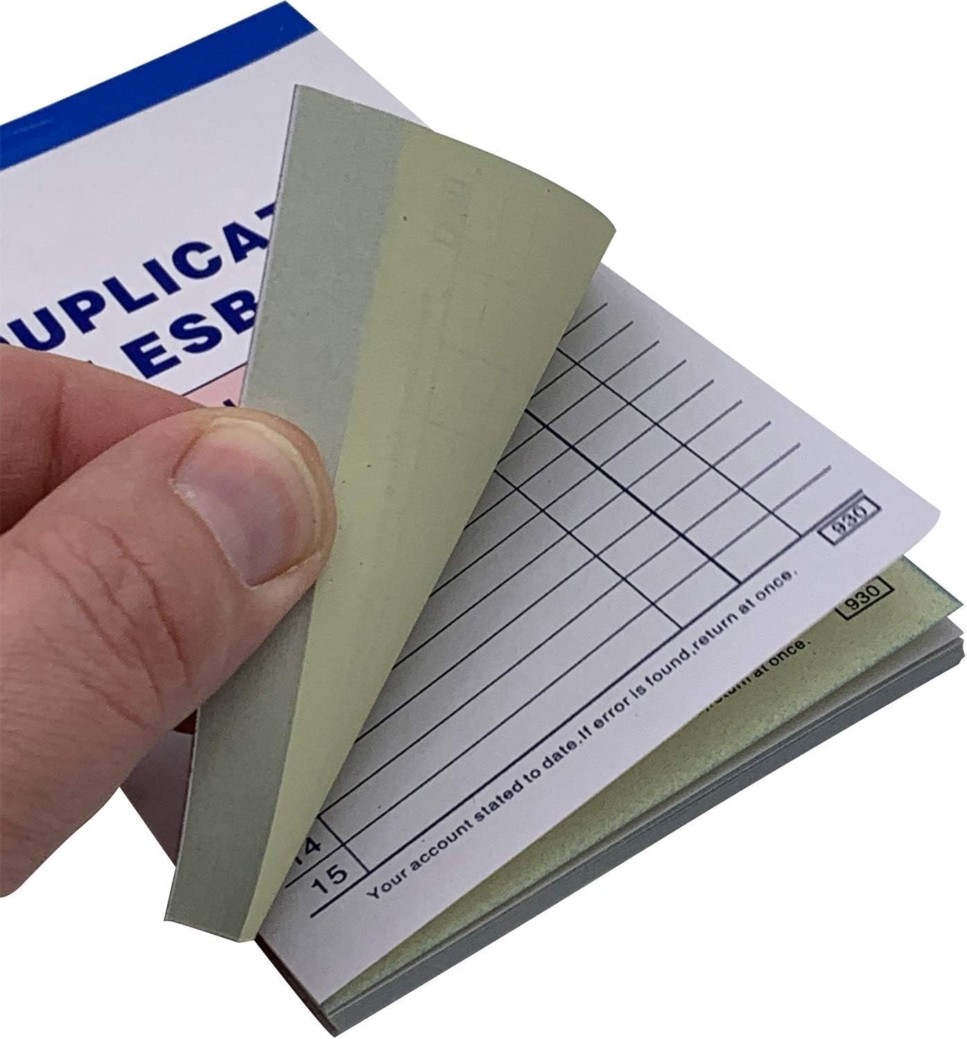 20-Pack Carbonless Sales Order Books – 3.5″ x 5.5″ for Easy Transaction Tracking