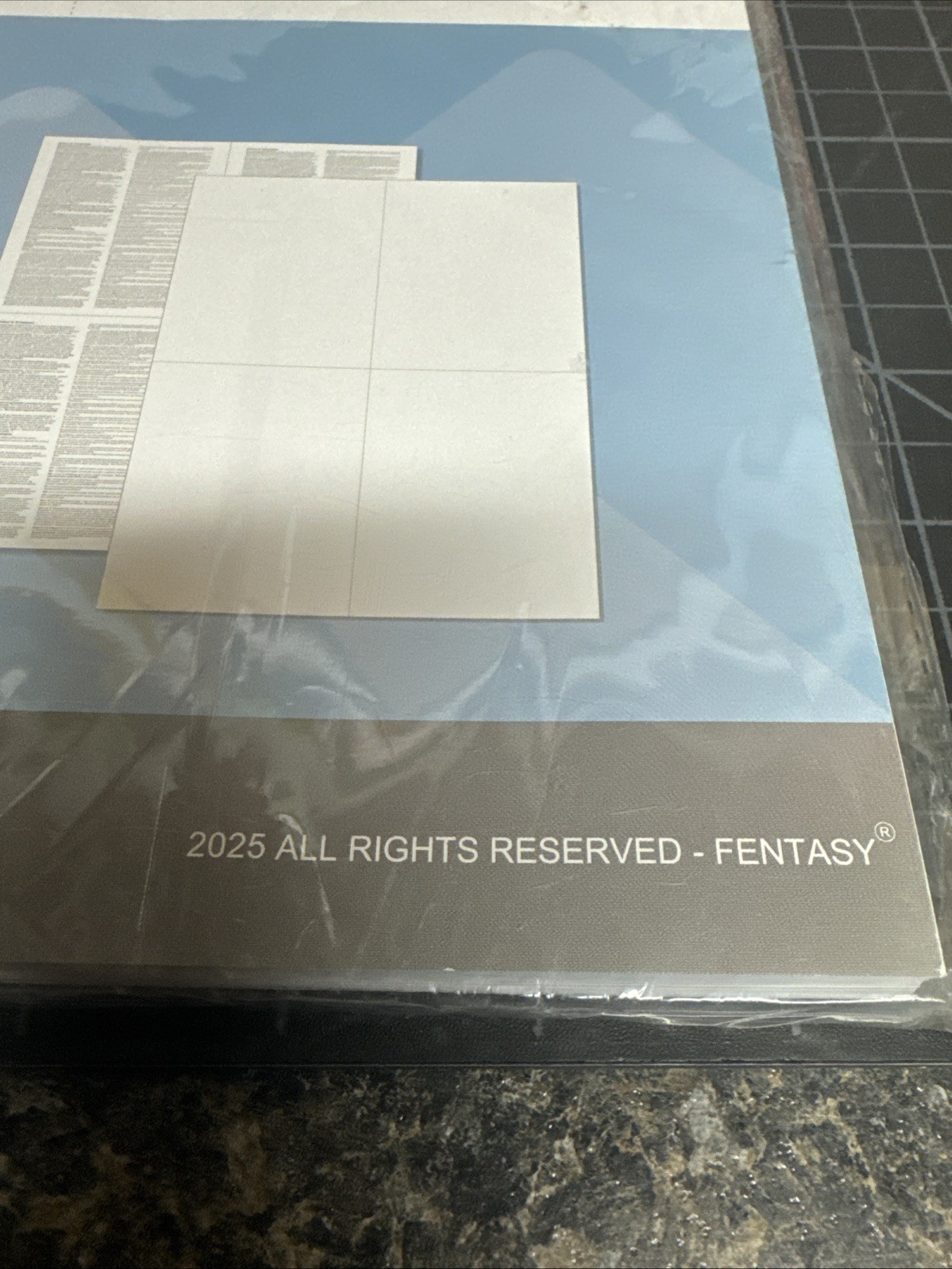 Fentasy 2025 Blank W2 4-Up Tax Forms 100 Sets