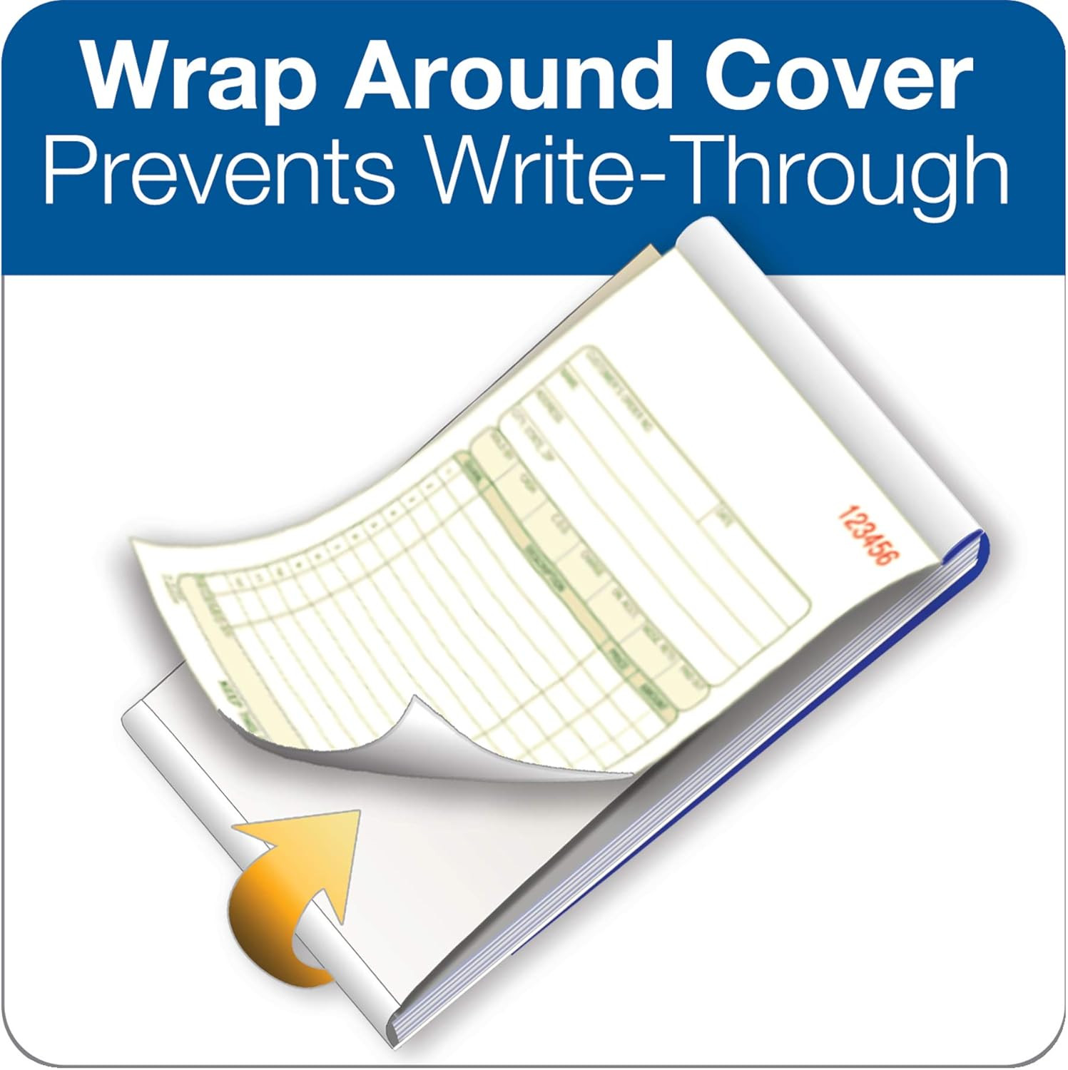 Sales Order Book, 2-Part, Carbonless, White/Canary, 3-11/32 X 7-3/16 Inches, 50