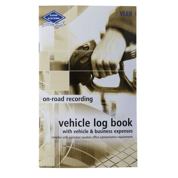 Zions Pocket Vehicle Log Expense Record 64 Pages ATO Compliant