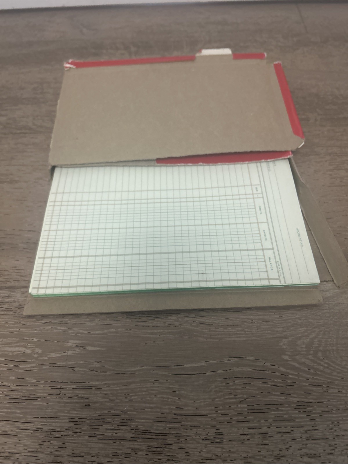 30+ Unused Sheets National Brand 18-403 General Ledger Eye Ease W/Retail Box VTG