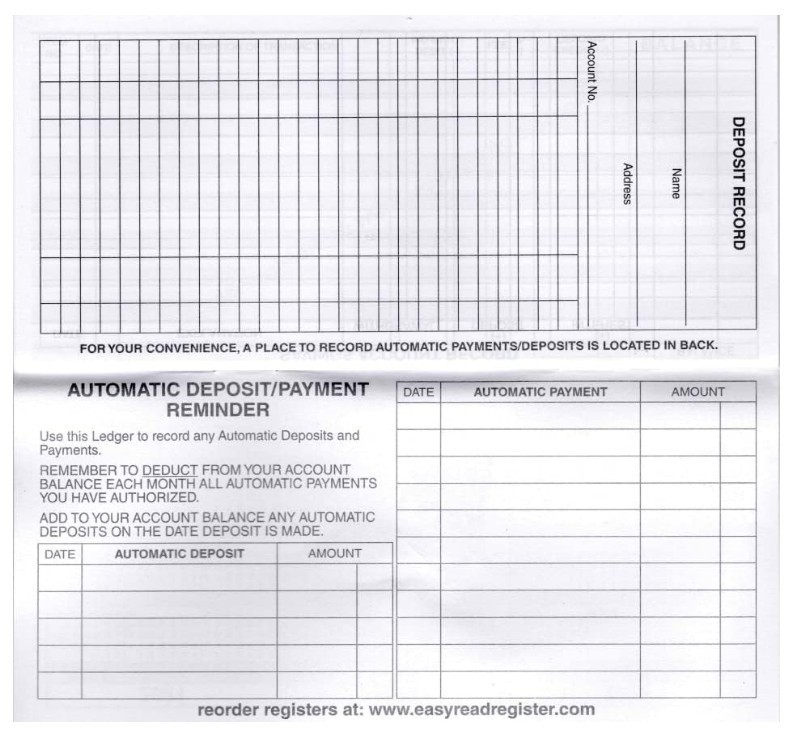 12 Checkbook Transaction Registers 2025-2026-2027 Calendars Check Book Bank …