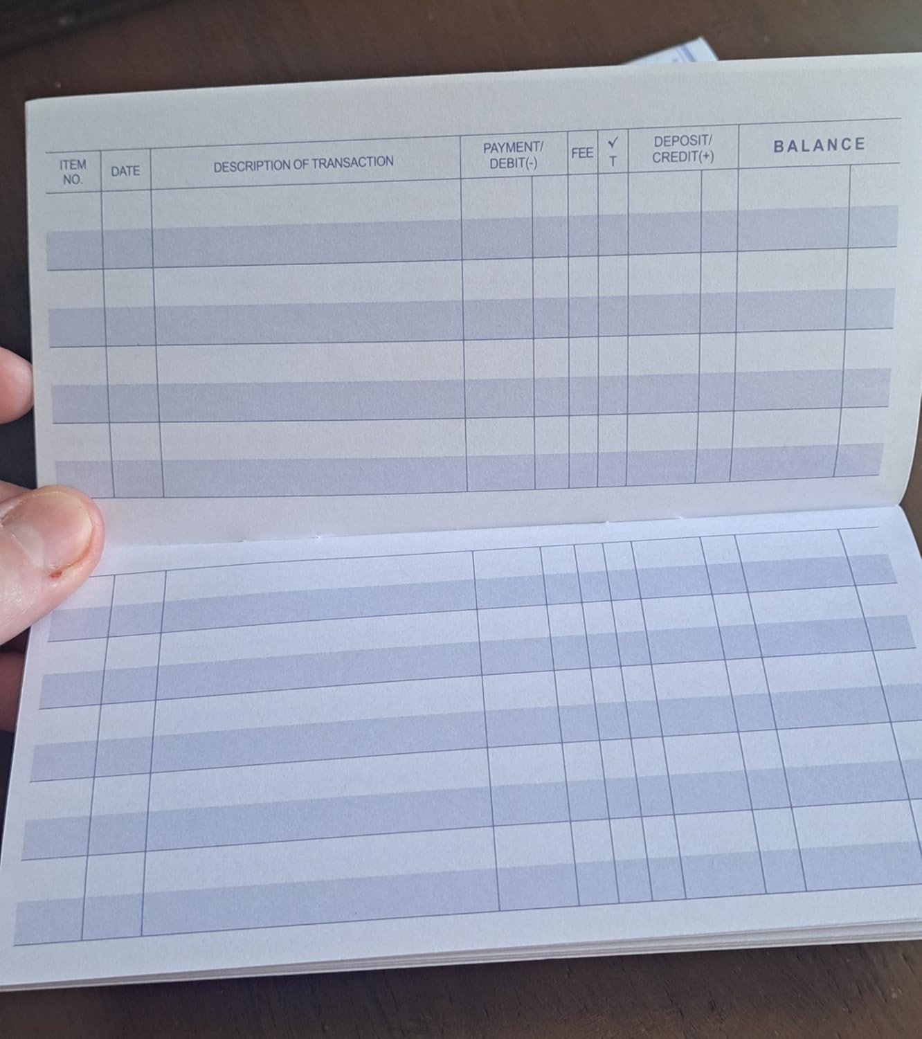 Check Register Book 32PCS Large Line Ledger For Personal Business Transaction Tr