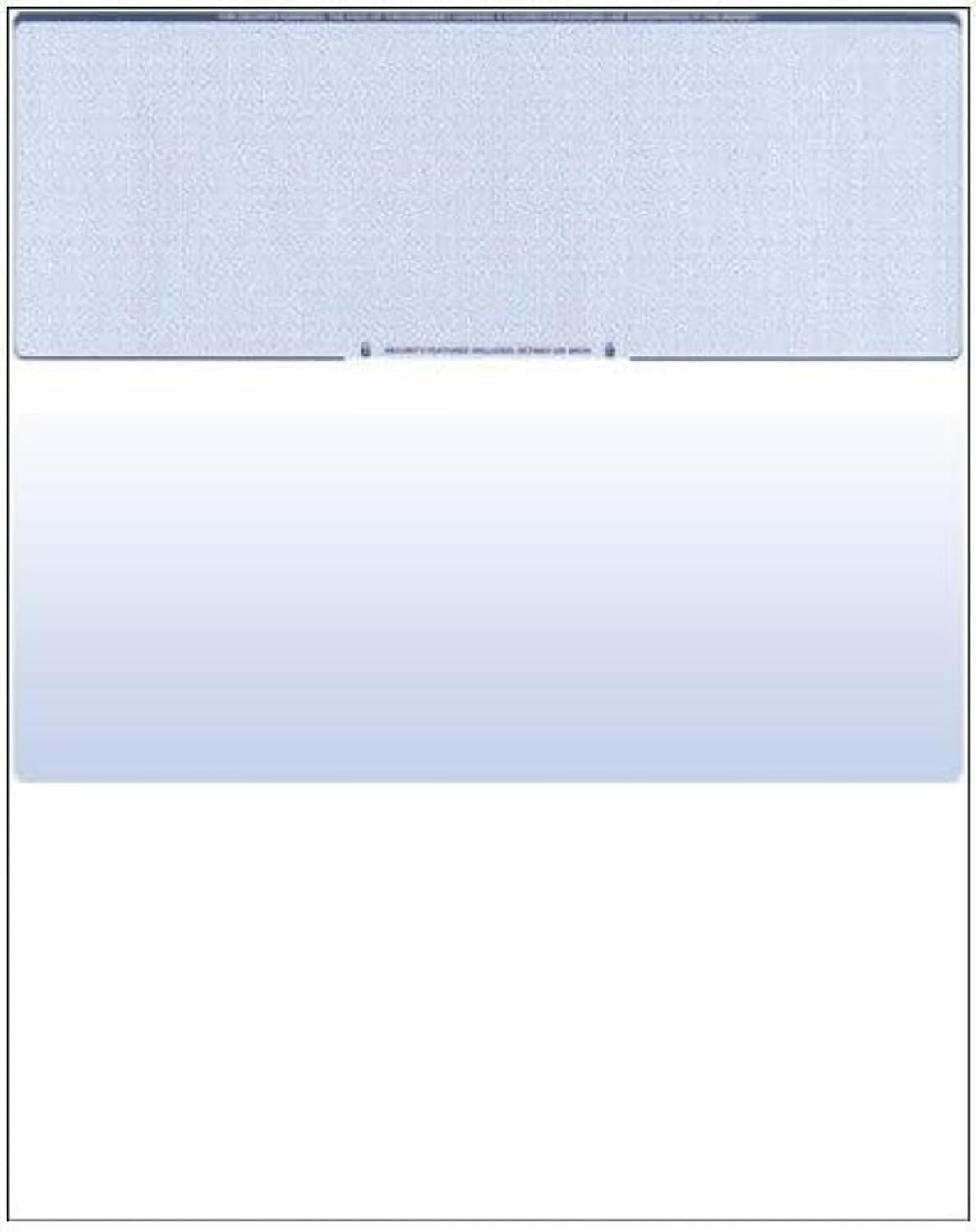 Check on Top Blank Check Paper – 1000 Pack, Quick-Books & Laser Printer Compatib