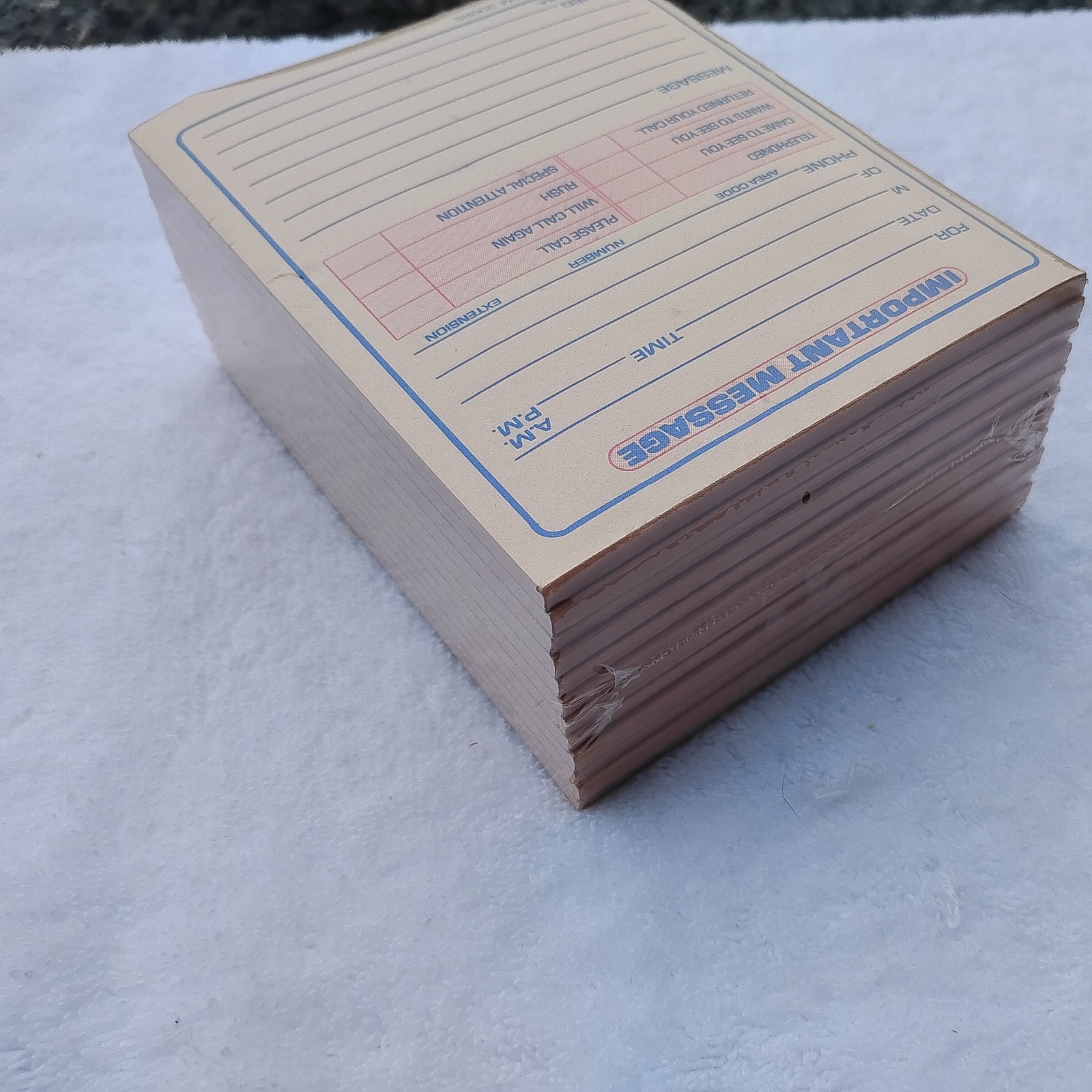 TOPS Important Message Pad Form 3002S While You Were Out 4.25 x 5.5