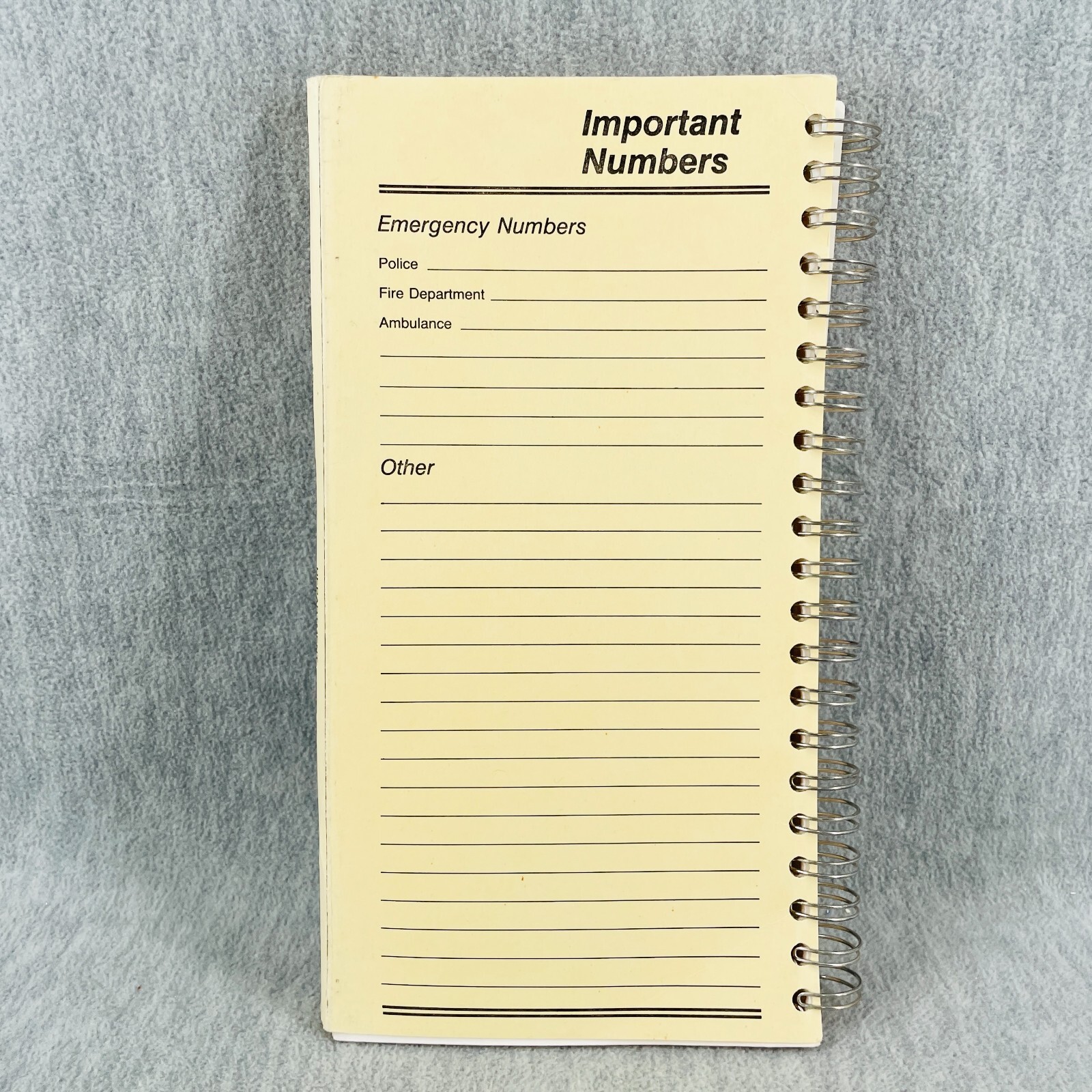 Telephone Message Forms by Ampad Greencycle Carbonless Duplicate Vintage Unused