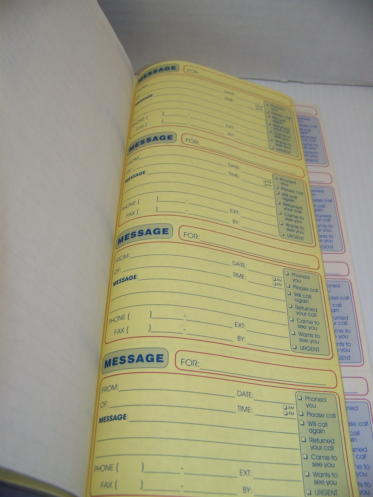 Viking Message Book Carbonless 400 Sets 5-1/2”x 11