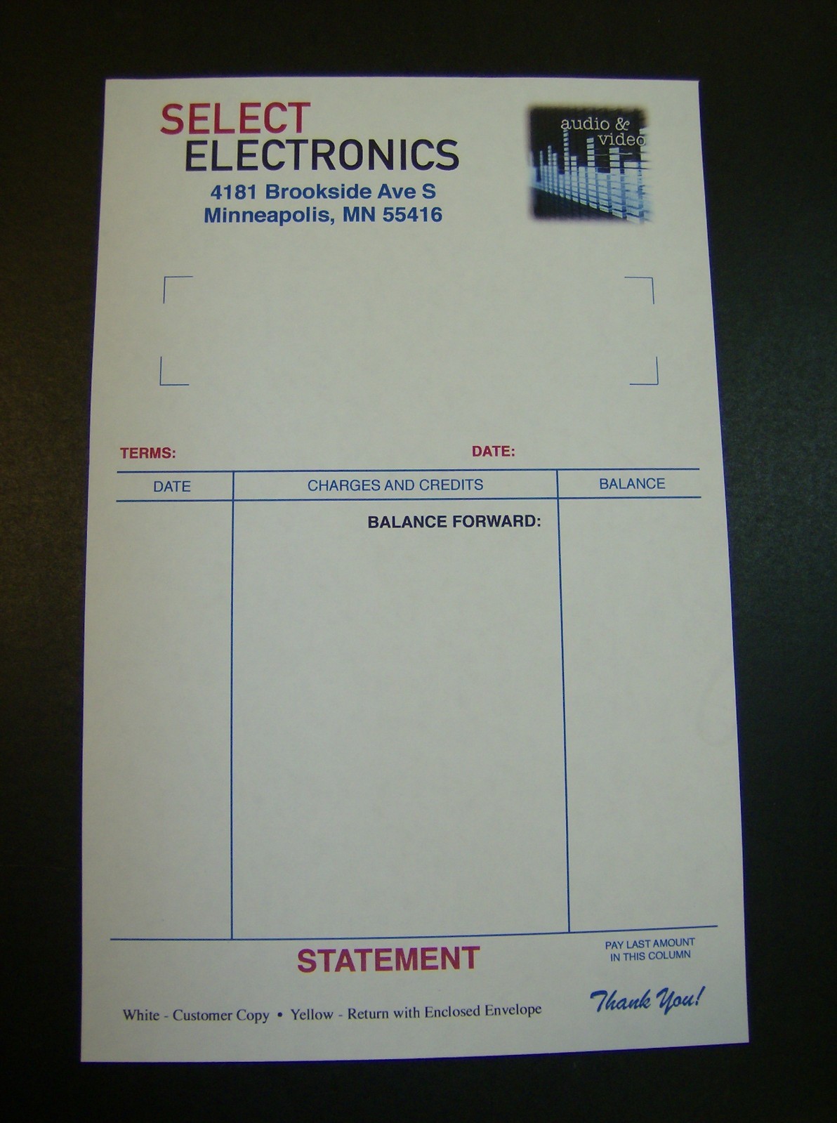 Printed Full Color Carbonless 2-Part Forms 8.5″ x 5.5″ Custom NCR Sets, 4C