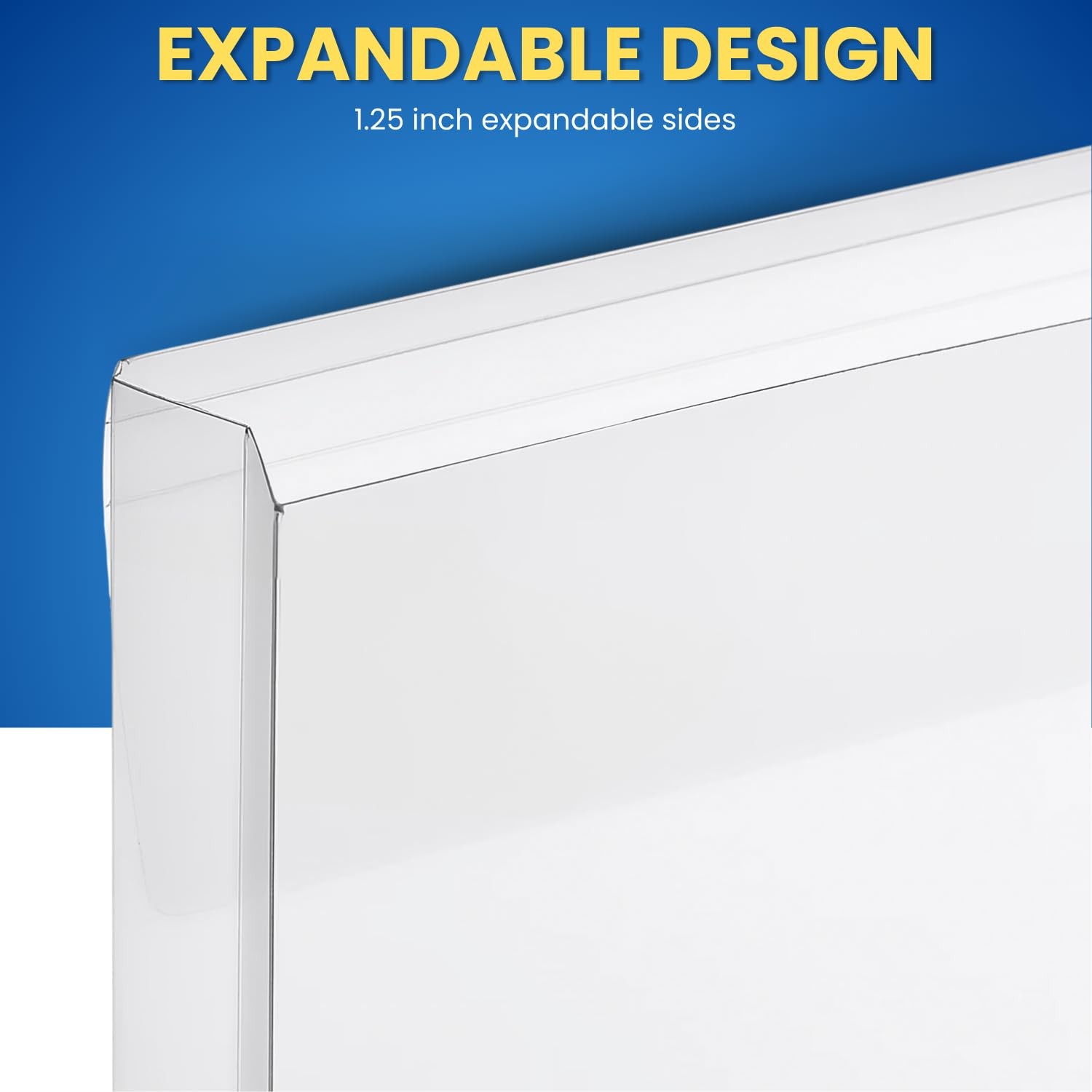 1InTheOffice Poly Envelopes with String Closure, Button and Transparent