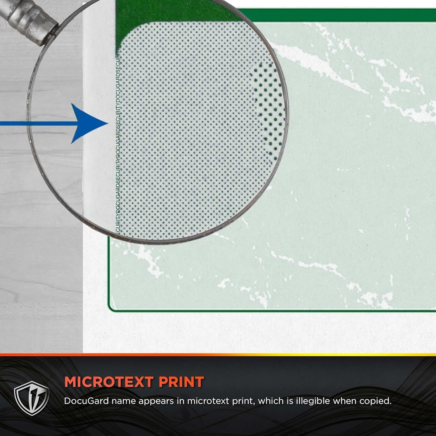 Eco-Friendly Green Marble Check Paper – Compatible with QuickBooks, 500 Sheets