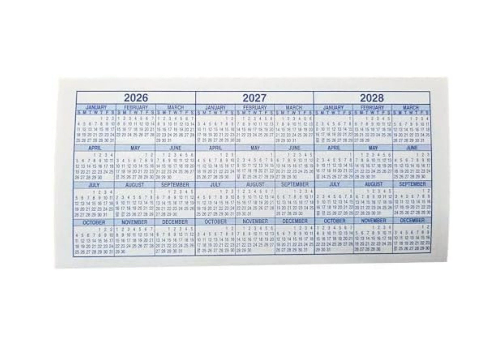 Checkbook Register Ledger 2026 2027 2028 Calendar Expense Tracker Made USA