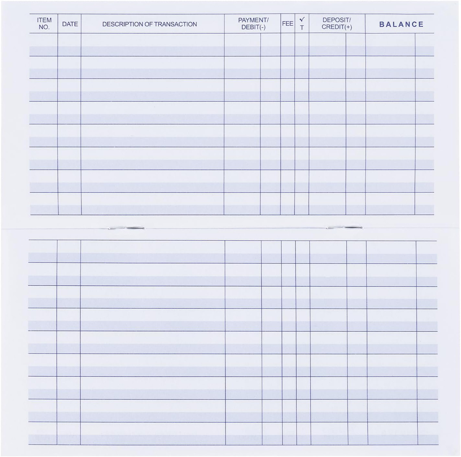 Checkbook Register Pack Personal Business Ledger 6×3 Inch Financial Tracking