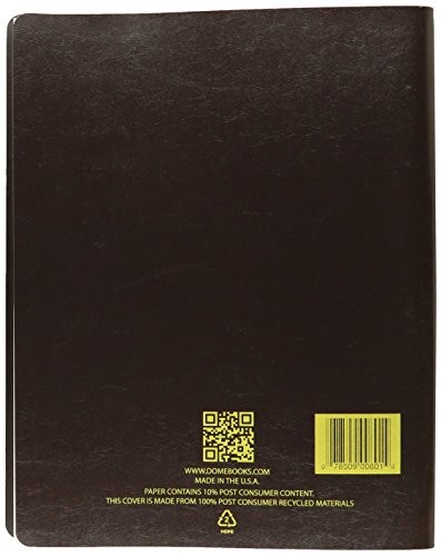 DomeSkin Dome DOM600 Bookkeeping Record Book Weekly 128 9 x11 Inches, Brown