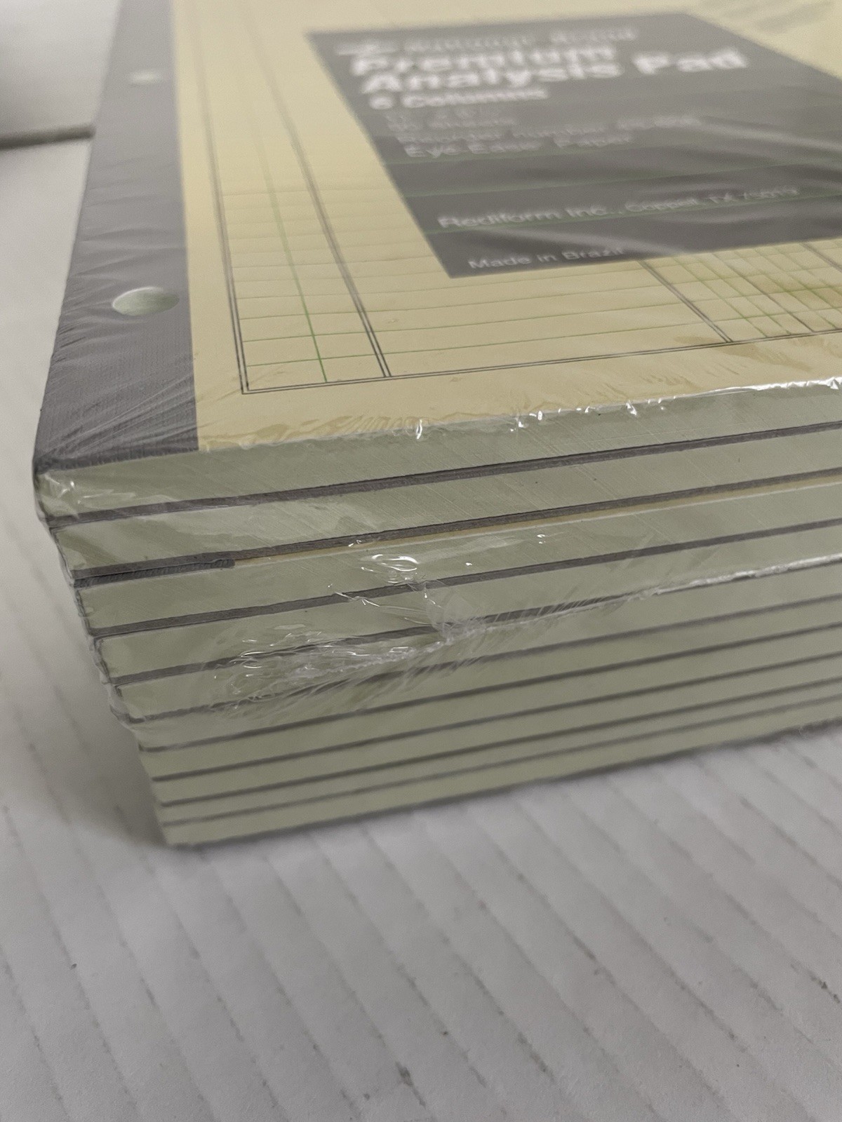 National Brand Premium Analysis Pad 6 Columns Eye-Ease Paper 11×8.5″ (10 Pack)
