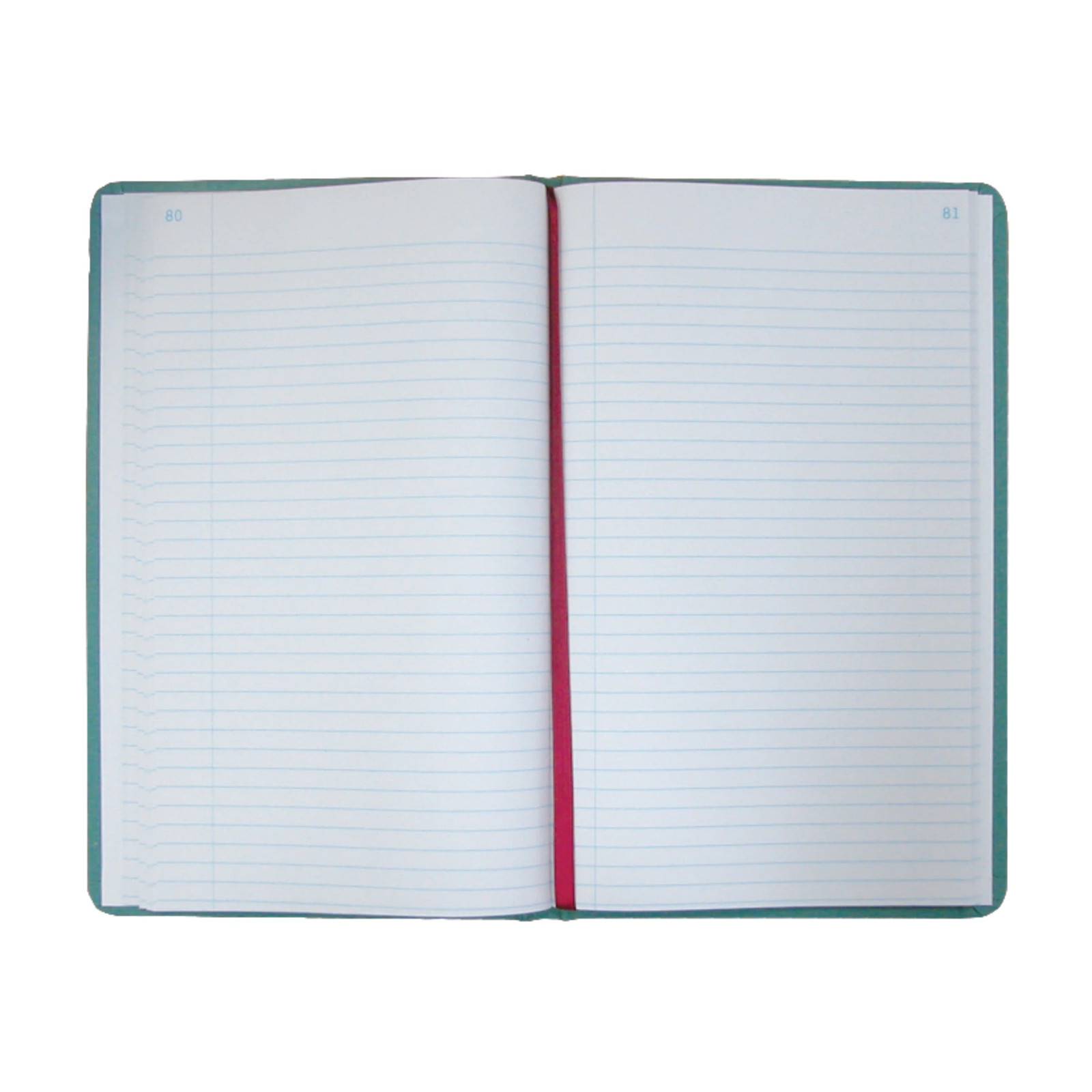 National Brand Sewn Canvas Account Book, 12 1/8″ x 7 5/8″, 50% Recycled, Green,
