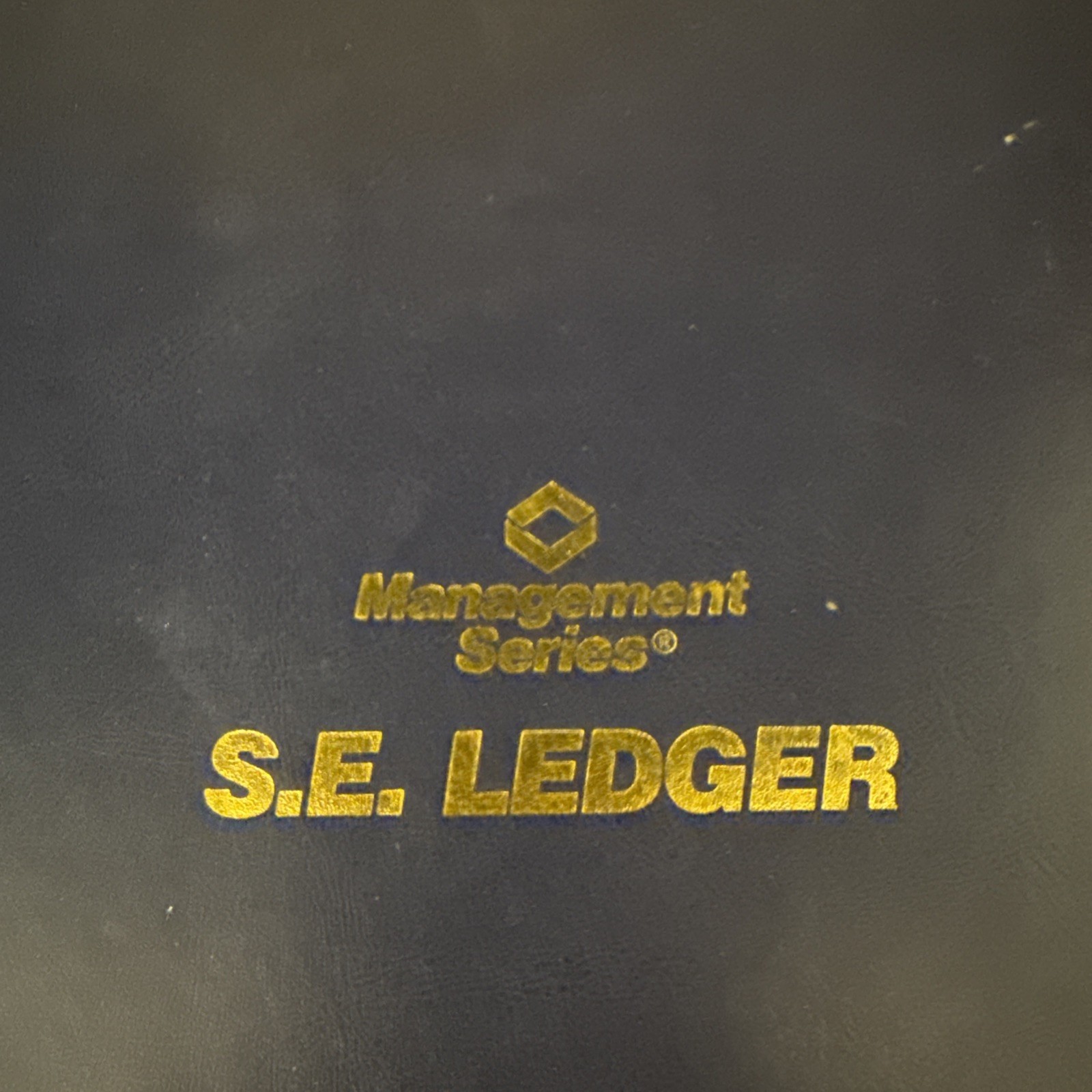 Mead Management Series SE Ledger Vintage 1990 w/Alphabetical Dividers Pages