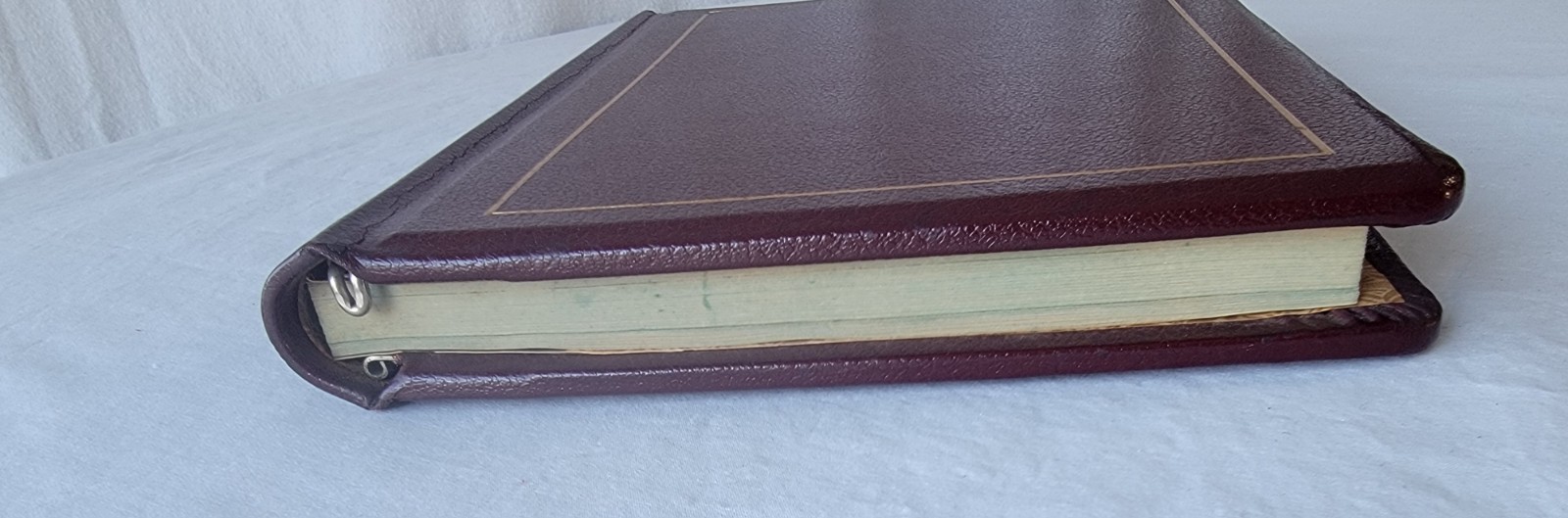 Antique Wilson-Jones Office Ledger Binder 1940s Hickman Office Equipment