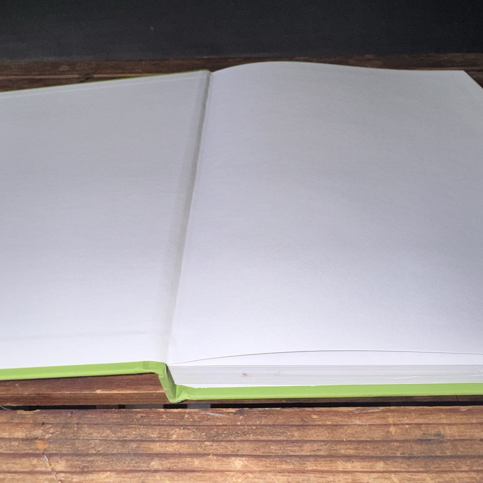 Federal Supply Service Record Book Hardcover Lined Green