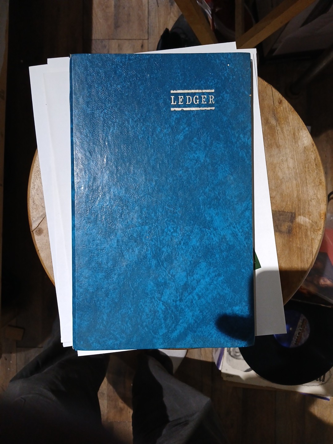 Vtg Mead Ledger Account Book Product Code 64520 Unused But Personalized In Side