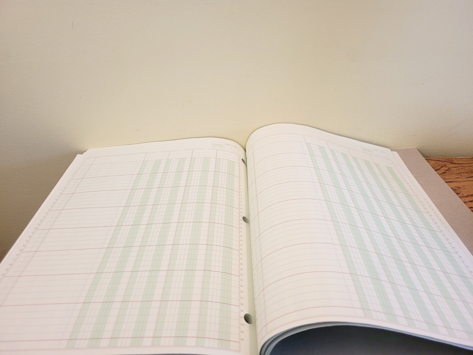Norcom Columnar Ledger Pad 4 Columns 8.5″ x 11″ Letter Size (50 Sheets)