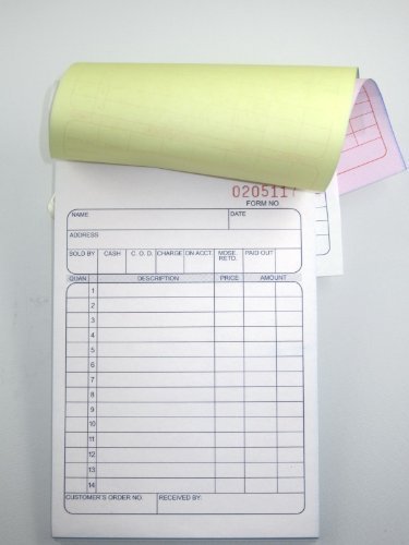 Sales Order Book 33 Triplicate Ms Carbonless 3 Copy’S Wholesale Lot Of 10