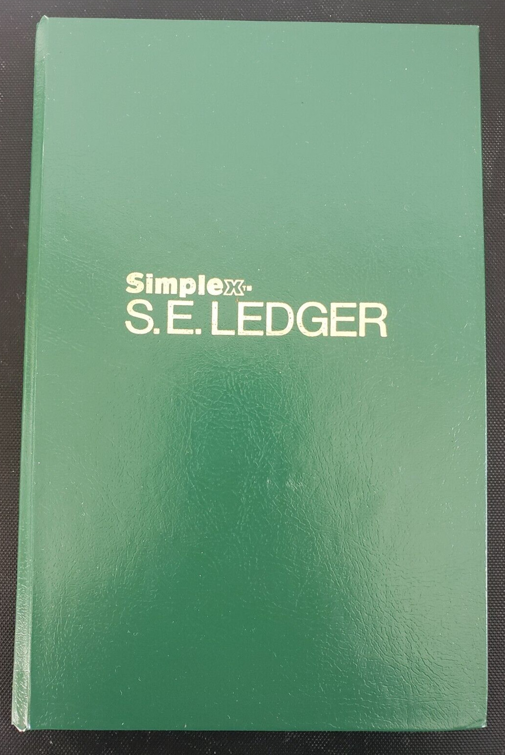 Vintage Simplex S.E. Ledger Account Book 5″ X 8″ USA #91-516 Missing Some Pages