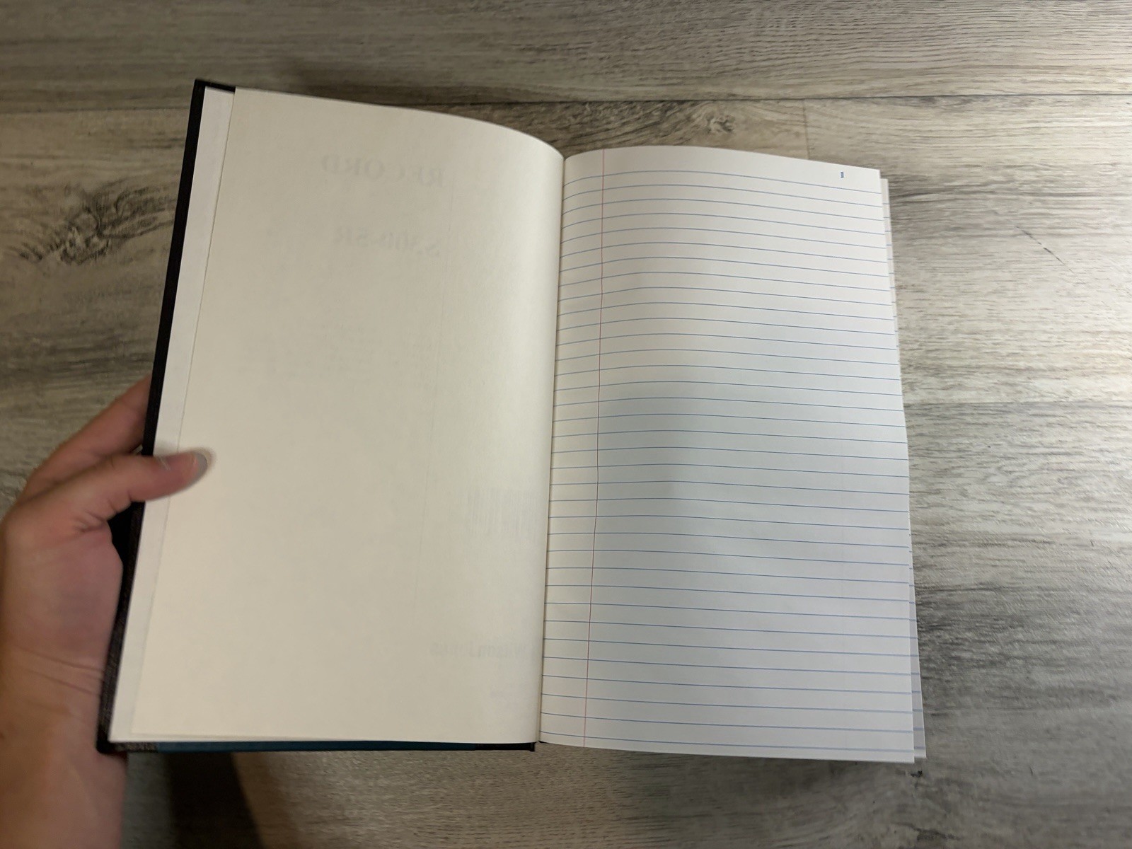 Record Ledger Book S300- 5R, Record Ruled 35 lines, 300 pages Wilson Jones Co.