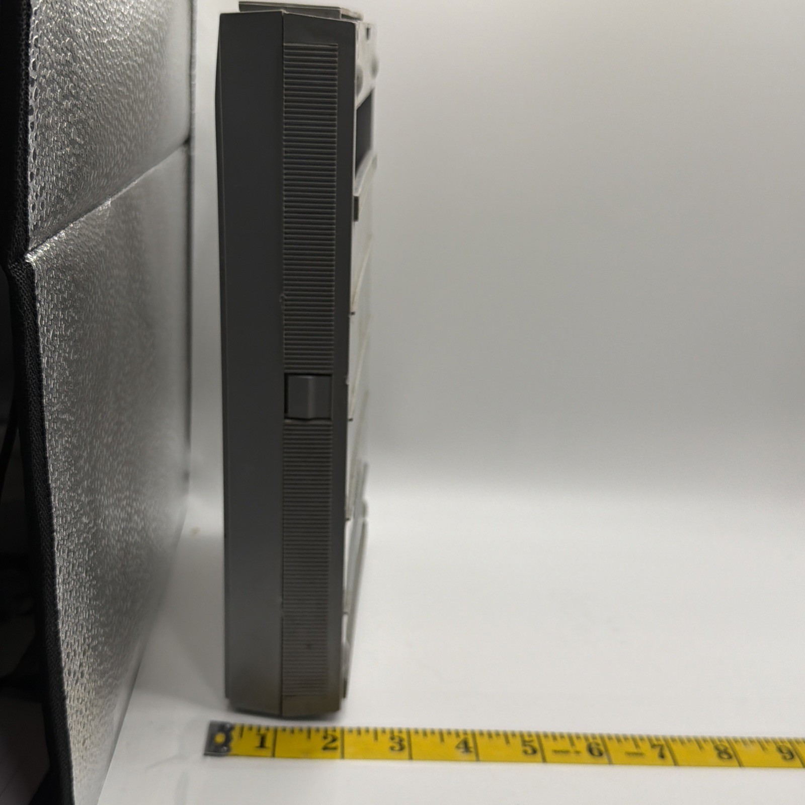 Vintage Nebs Portable Register #925 Gray Has Wear & Tear But Still Works